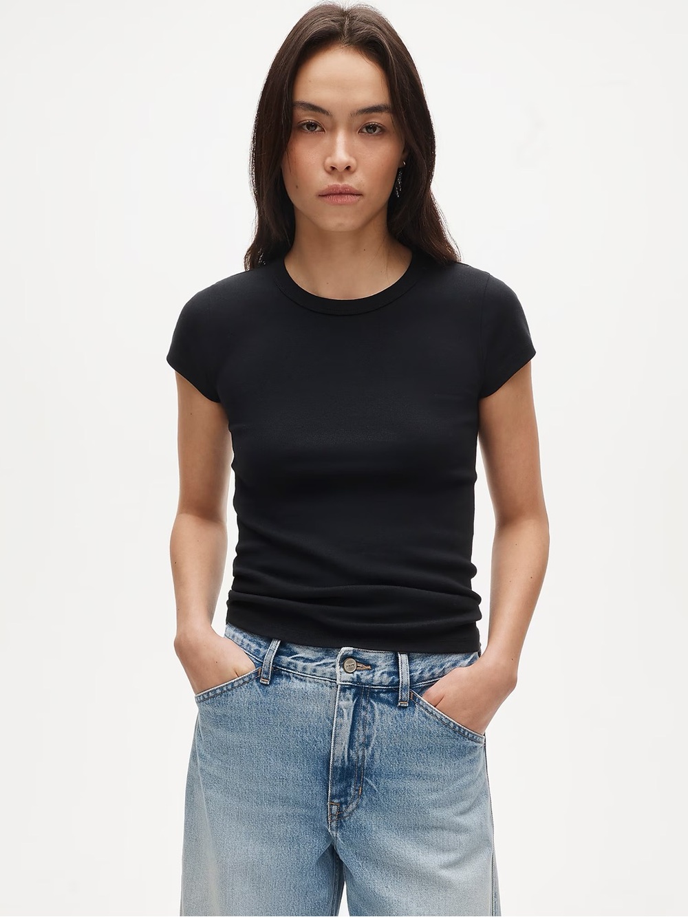J Crew Perfect-fit crewneck T-shirt